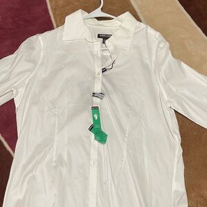 Kirkland Signature Men's Classic White Dress Shirt